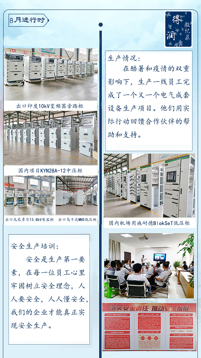 開關(guān)柜廠家微紀(jì)錄 得潤(rùn)電氣
