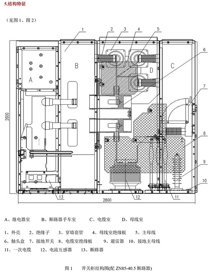 35KV高壓開關(guān)柜技術(shù)資料 400-128-7988